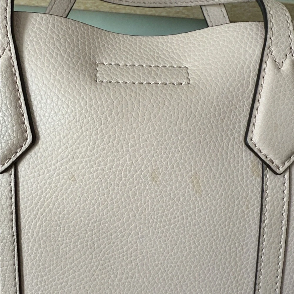 Tory Burch Perry Small Triple Compartment Tote 81928 Shell Pink - Picture 7 of 16